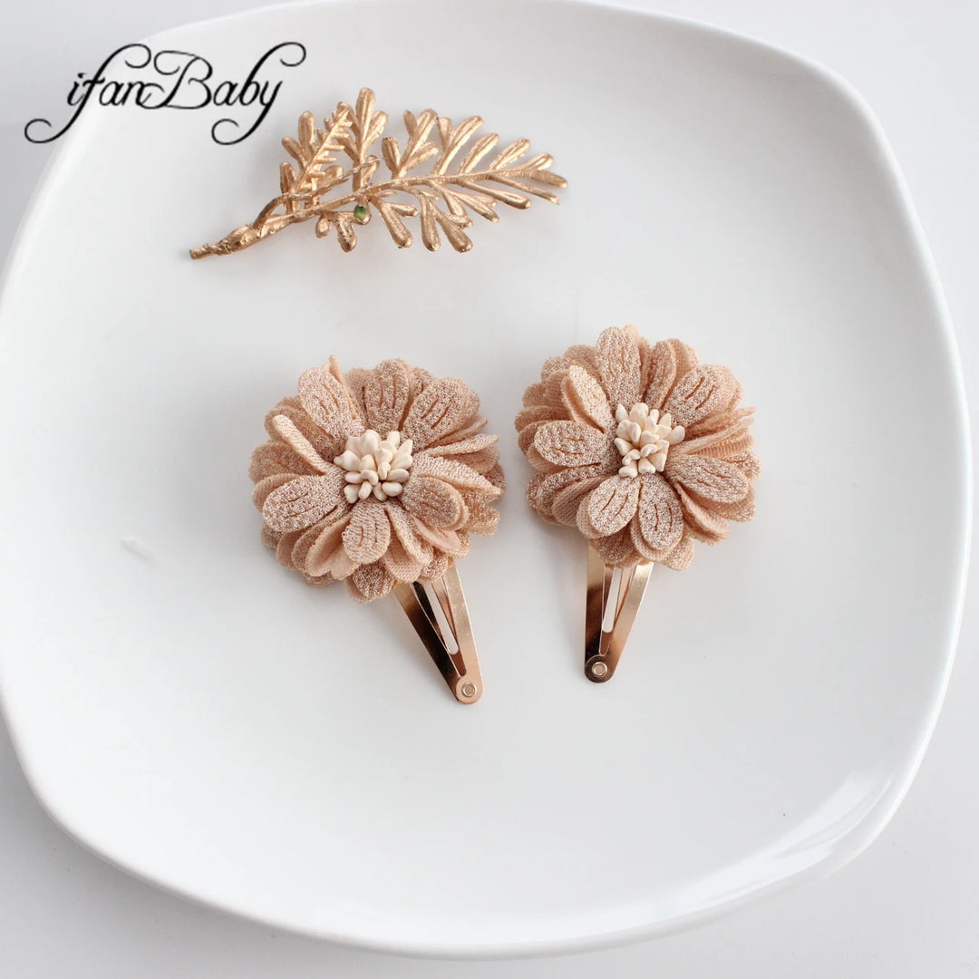 Fashion Flower Hair Clips