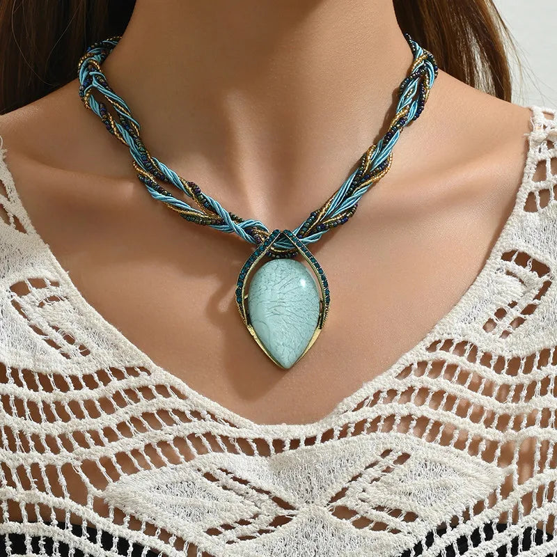 Bohemian Ethnic Handmade Multilayer Necklace