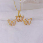 Load image into Gallery viewer, Butterfly Light Luxury Jewelry Set
