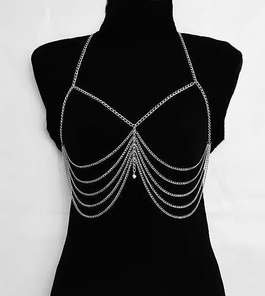 Trendy Metal Body Chain Jewelry