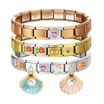 Load image into Gallery viewer, Italian Charm Bracelet for ladies
