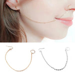 Load image into Gallery viewer, Ear Hook Nose Chain Jewelry
