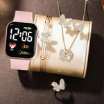 Load image into Gallery viewer, 6-Piece Love Square Digital Watch Set
