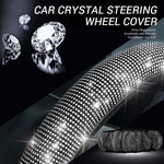 Load image into Gallery viewer, Crystal Rhinestone Steering Wheel Cover
