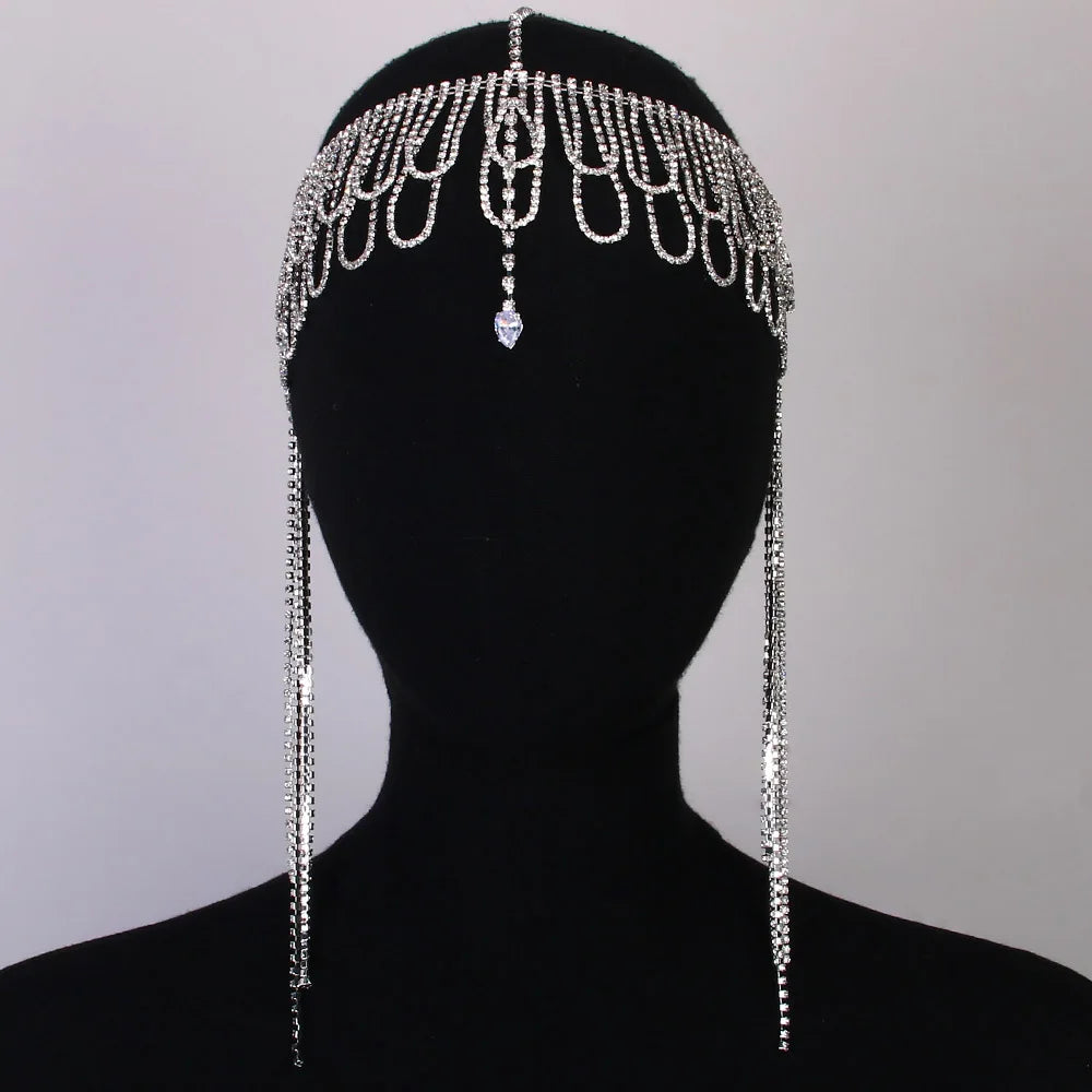 Multilayer Rhinestone Headband