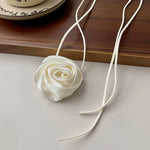 Load image into Gallery viewer, Retro Handmade Rose Necklace
