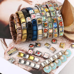 Load image into Gallery viewer, Italian Charm Bracelet for ladies
