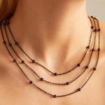 Load image into Gallery viewer, Stainless Steel Multi-Layer 18K Gold Plated Necklace
