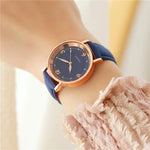 Load image into Gallery viewer, Leather Band Luxury Quartz Watch
