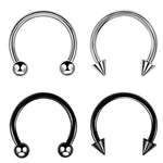 Load image into Gallery viewer, Stainless Steel Septum Piercing Nose Ring
