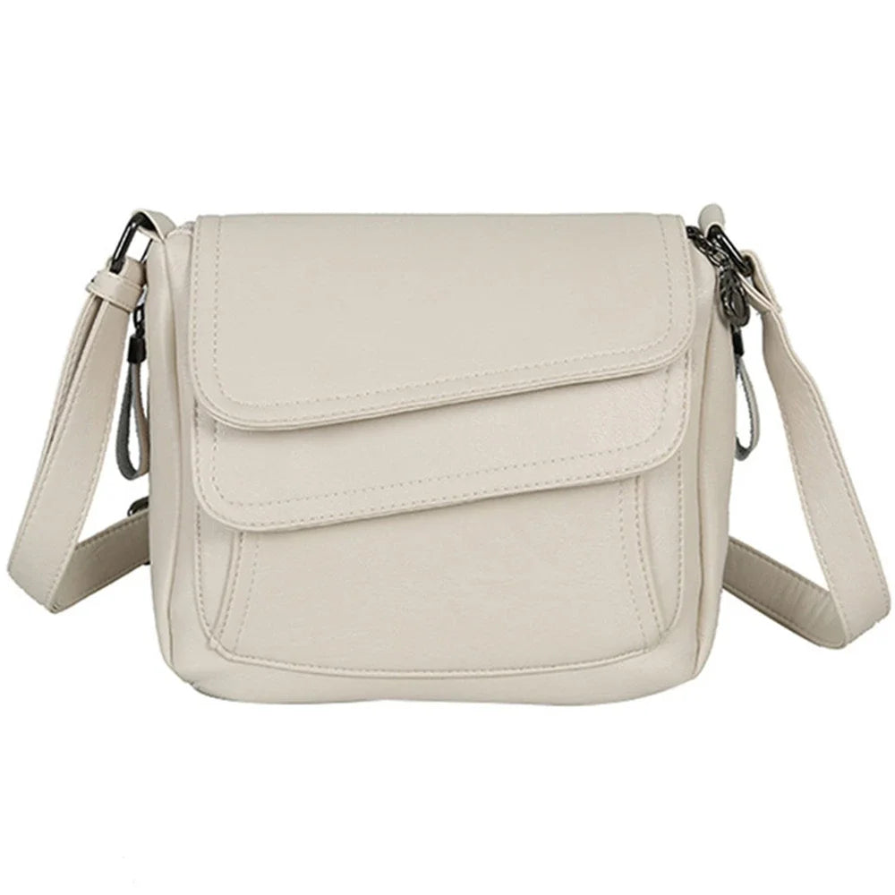 Soft Leather Luxury Crossbody Bag