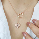 Load image into Gallery viewer, Custom Engraved Love Heart Necklace
