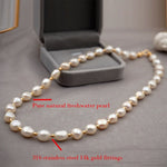 Load image into Gallery viewer, Freshwater Pearl Stainless Steel Necklace
