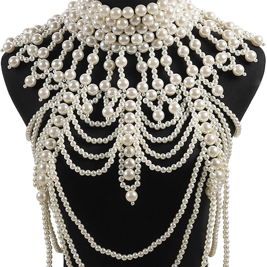 Pearl Body Chain Necklace