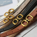 Load image into Gallery viewer, Fashion PU Leather Belt with Metal Buckle
