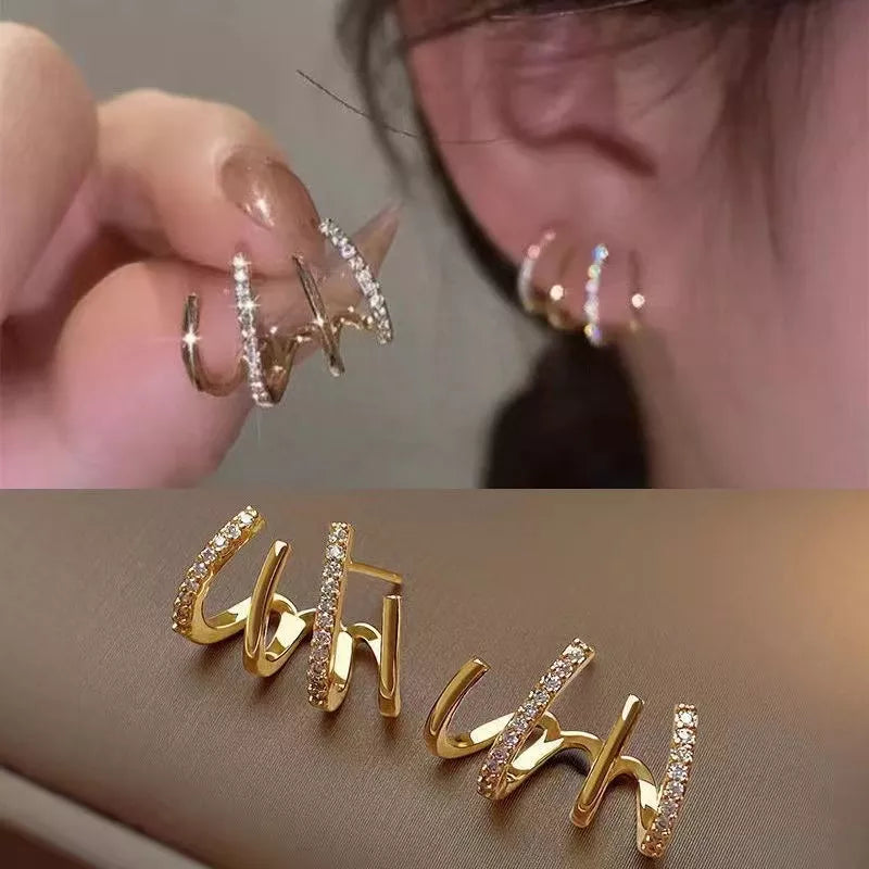 Sweet Multi-Ring Earrings