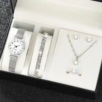 Load image into Gallery viewer, Women&#39;s Fashion Quartz Watch &amp; Jewelry Set
