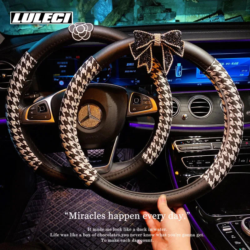 LULECI Non-slip Steering Wheel Cover