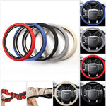 Load image into Gallery viewer, Braid &amp; Mesh Fabric Steering Wheel Cover Set
