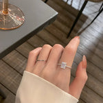 Load image into Gallery viewer, Luxury Moissanite Wedding Engagement Ring
