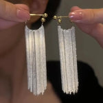 Load image into Gallery viewer, Elegant Long Tassel Earrings
