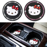 Load image into Gallery viewer, Hello Kitty Car Cup Holder Coaster
