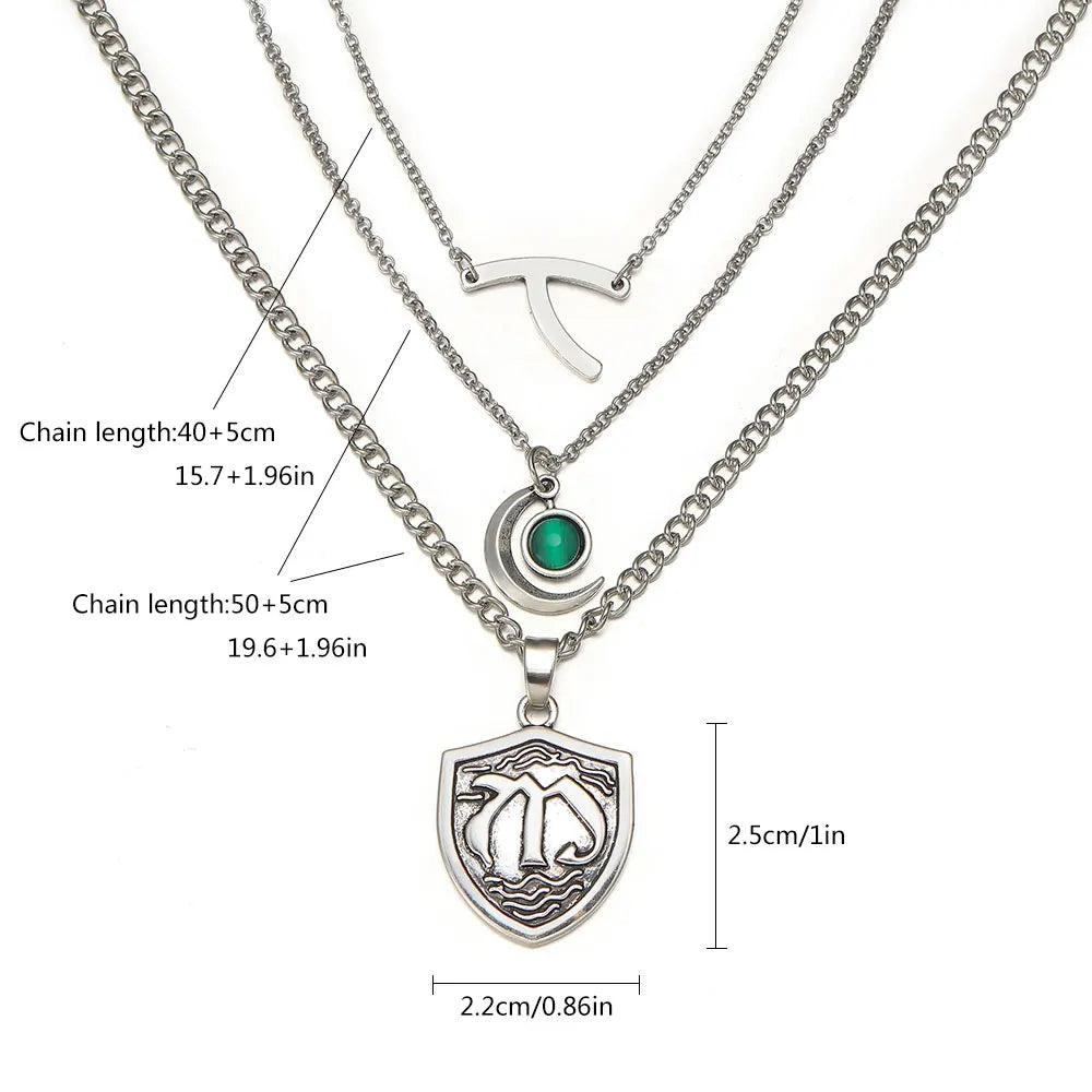 Hope Mikaelson Elegant Layered Legacies Necklace Set