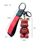 Load image into Gallery viewer, Resin Bear Keychain Cute Charm
