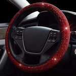 Load image into Gallery viewer, Bling Rhinestone Steering Wheel Cover
