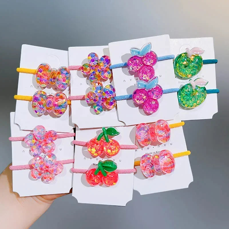 Floral Elastic Hair Bands