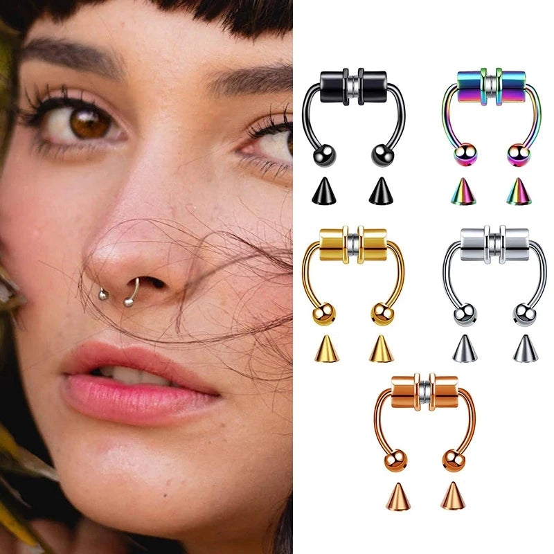 Fake Septum Nose Ring