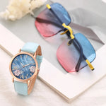 Load image into Gallery viewer, Casual Bracelet Watch &amp; Glasses Set
