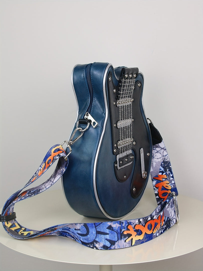 2024 Y2K Guitar-Shaped Crossbody Bag