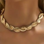 Load image into Gallery viewer, Golden Snake Necklace
