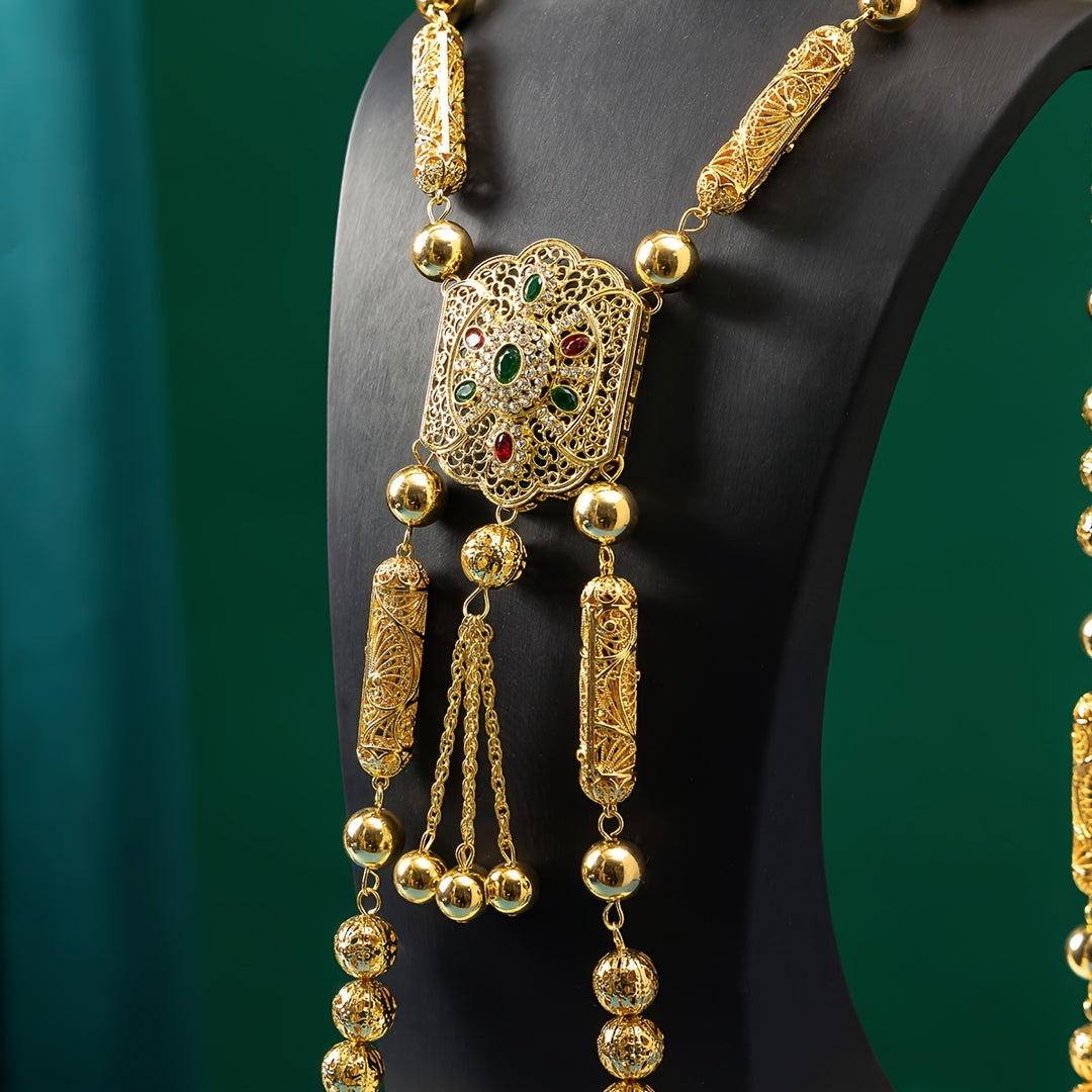 24K Gold-Plated Arabian Bridal Body Chain