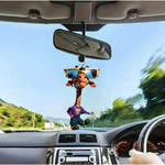 Load image into Gallery viewer, Cool Giraffe Hip-Hop Car Ornament
