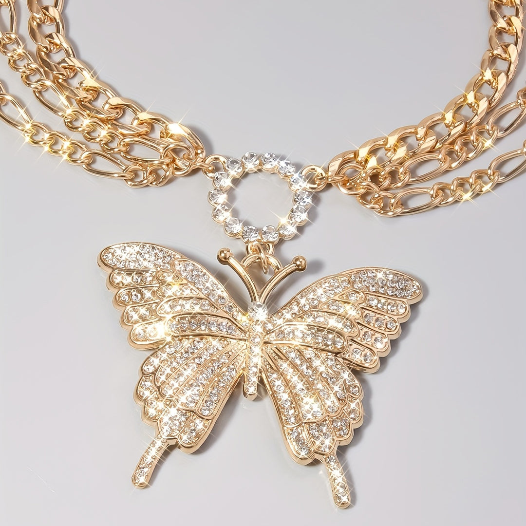 Multi-layer Butterfly Anklet