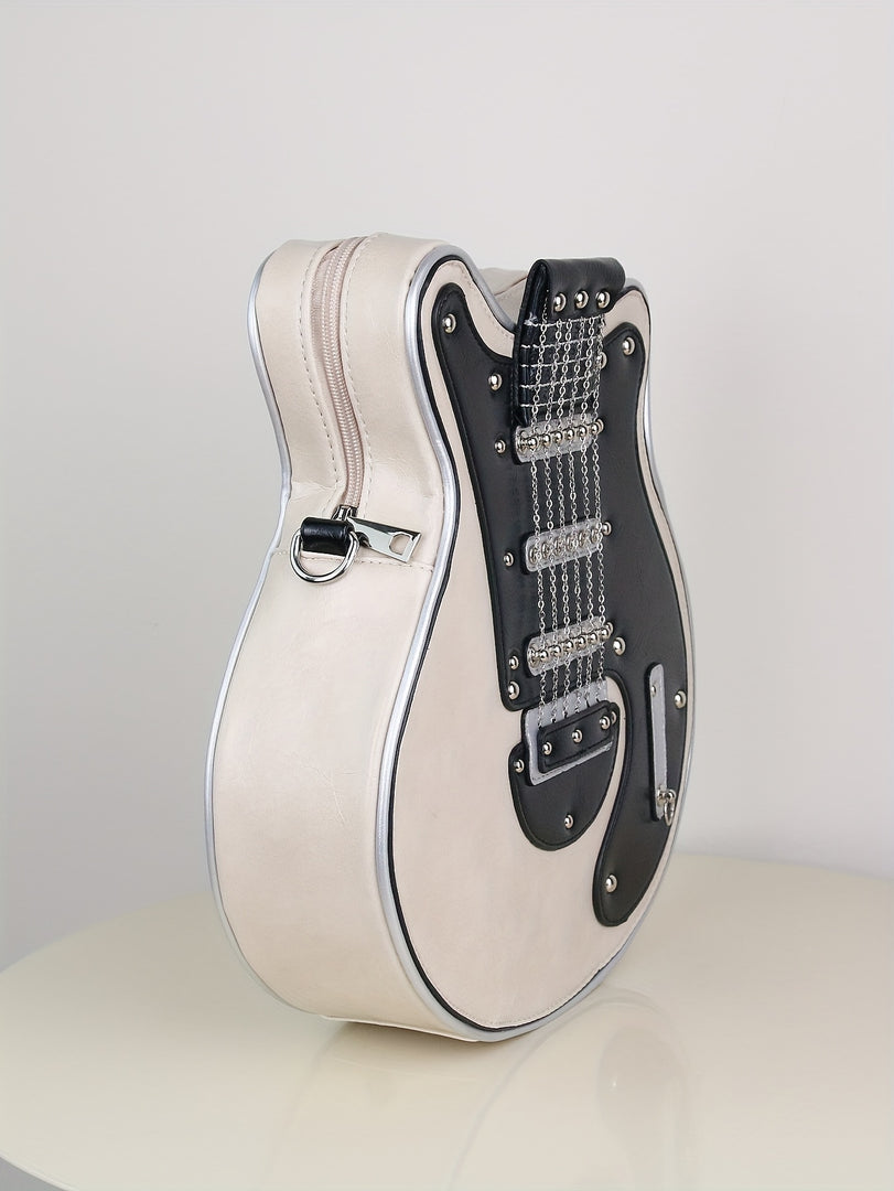 2024 Y2K Guitar-Shaped Crossbody Bag