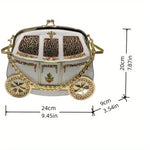 Load image into Gallery viewer, Camelot Carriage Faux Leather Handbag
