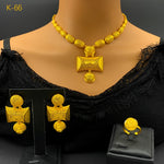 Load image into Gallery viewer, Arabian Gold-Tone Jewelry Set
