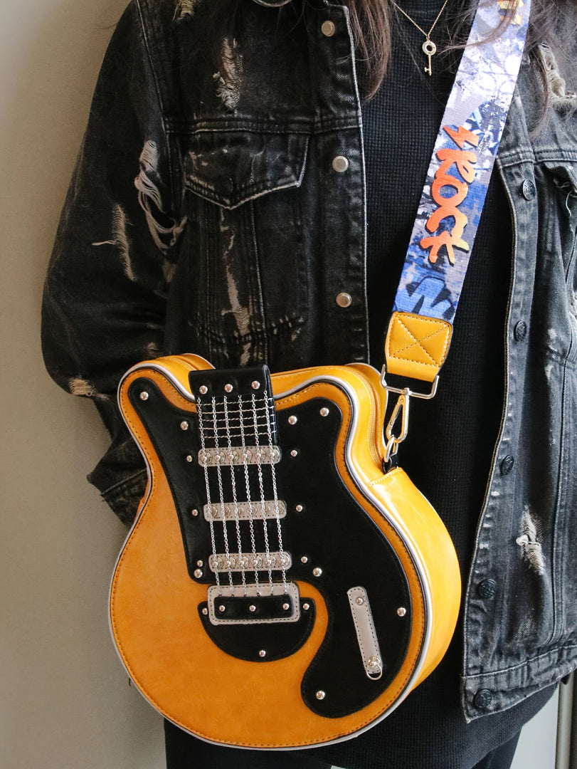 2024 Y2K Guitar-Shaped Crossbody Bag