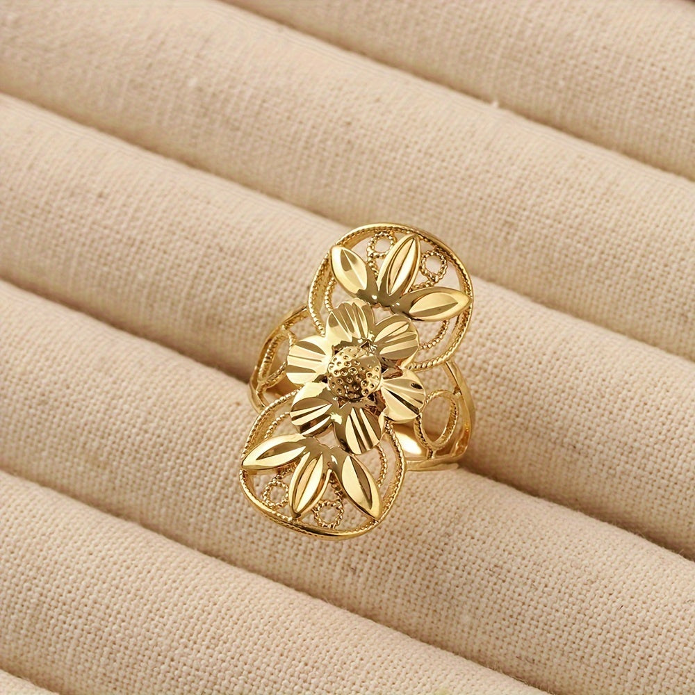 24K Golden Plated Elegant Ring