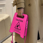 Load image into Gallery viewer, Caution Catwalk Crossbody Bag
