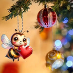 Load image into Gallery viewer, Charming Love Bee Acrylic Pendant
