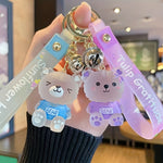 Load image into Gallery viewer, Jelly Bear Keychain
