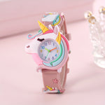 Load image into Gallery viewer, Cute Children&#39;s Silicone Unicorn Watch
