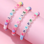 Load image into Gallery viewer, 3pcs Luminous Acrylic Beads Bracelet Set
