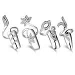 Load image into Gallery viewer, 8pcs Fashionable Nail Rings Set
